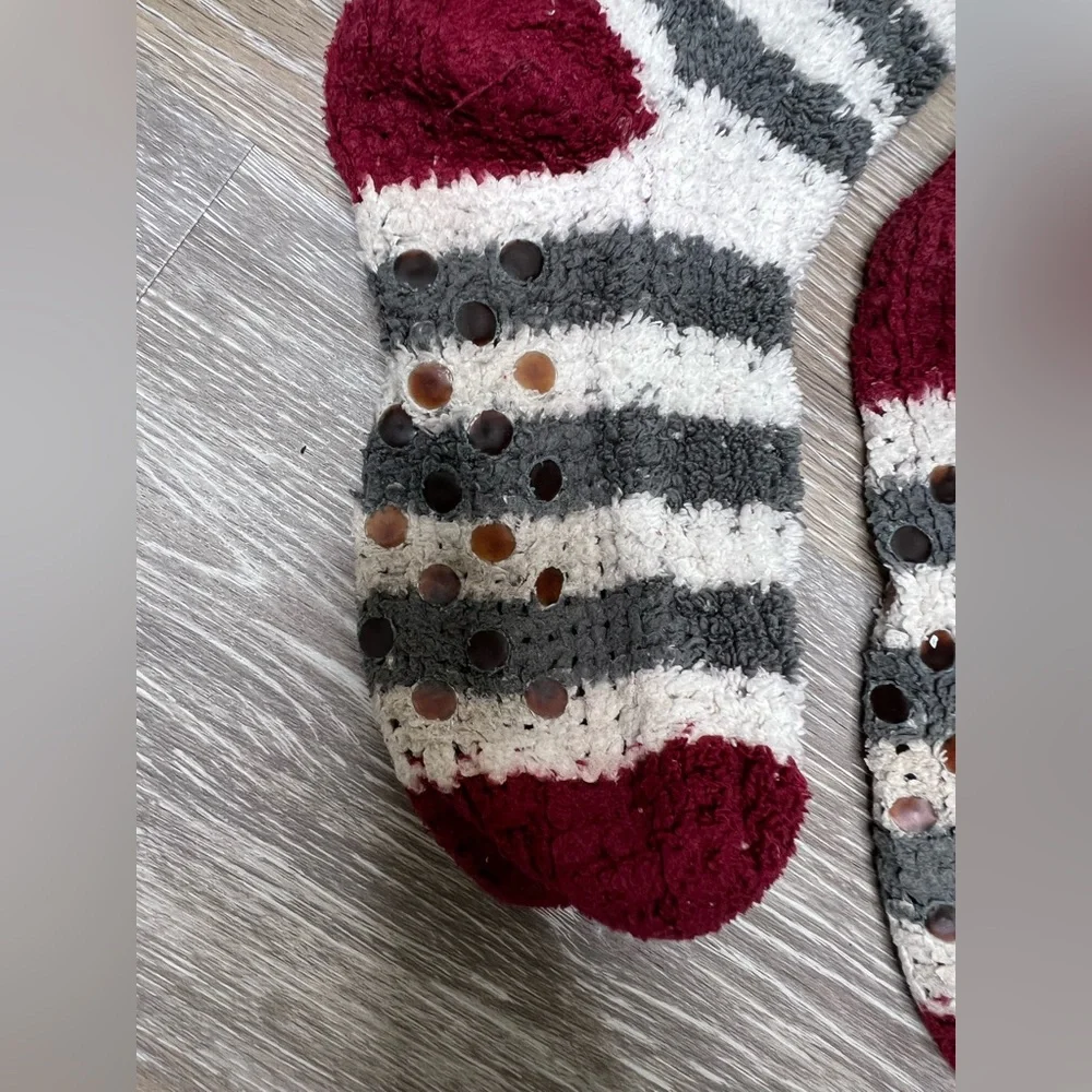 Fuzzy Socks with Gripe Bottom